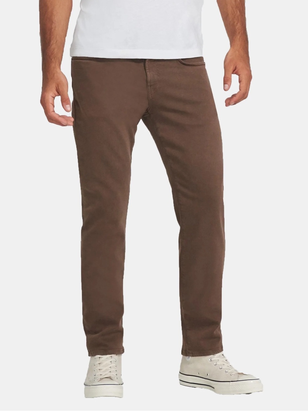 EUC Mens J Brand Chocolate Brown Kane Straight Slim Jeans size 34